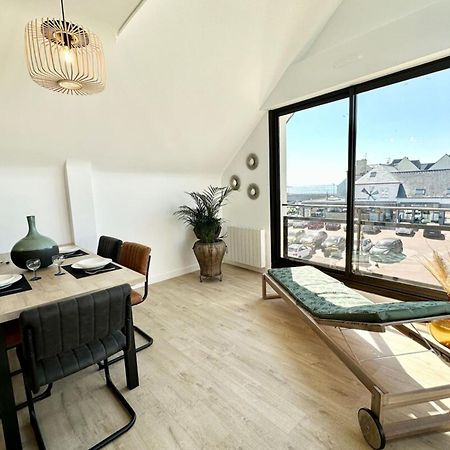 T2 Neuf Top Cocooning Terrasse - Face A La Mer Ploemeur Luaran gambar