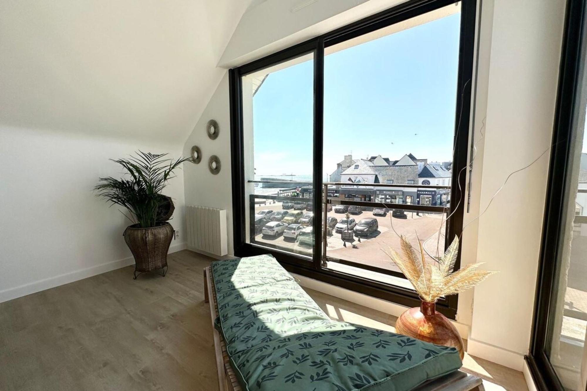 T2 Neuf Top Cocooning Terrasse - Face A La Mer Ploemeur Luaran gambar